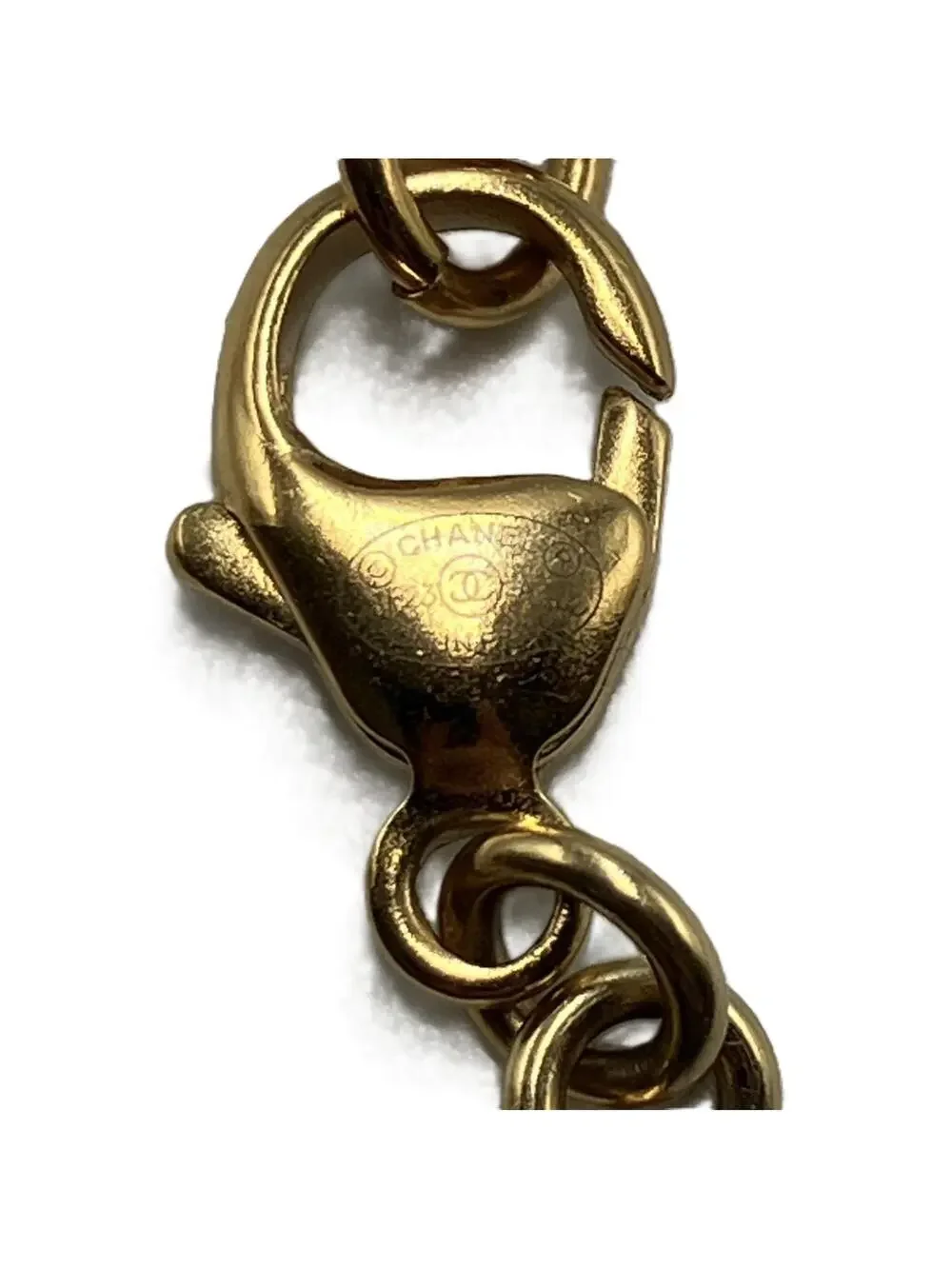 Chanel Pendant Necklace Metal Flower #357865C97B